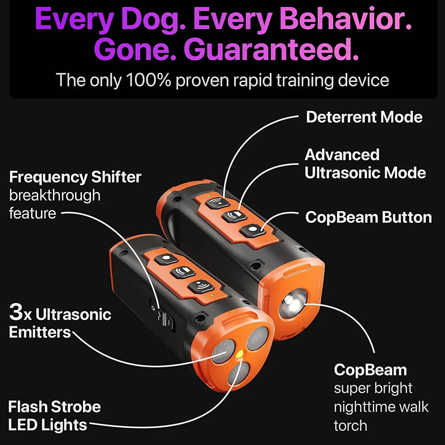 Bark Guard Pro™️ - Train Your Furry Friend Without Harsh Collars or sounds